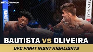SECOND-ROUND SUBMISSION 🚨 | Mario Bautista vs Vinicius Oliveira | UFC Fight Night Mini Highlights