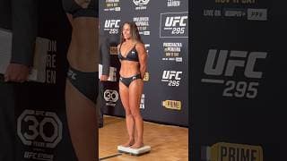 TABATHA RICCI BATE O PESO PARA O #ufc295