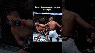 Manel Kape eye poke against Asu Almabaev #ufc #mma