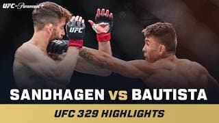 UNANIMOUS DEC 💪 | Cory Sandhagen vs. Mario Bautista | UFC 329 Mini Fight Highlights