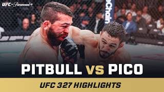 CRAZY COMBOS 👀 | Patrício Pitbull vs. Aaron Pico | UFC 327 Mini Fight Highlights