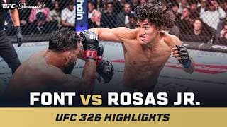 DECISION WIN 😲 | Rob Font vs. Raul Rosas Jr. | UFC 326 Mini Fight Highlights