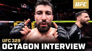 Farid Basharat Octagon Interview | UFC 329